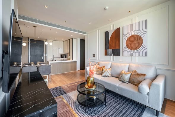 living room of BEATNIQ