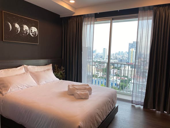 bedroom of ห้องเช่าหัวมุม ร้านปุ๊กซาลอน