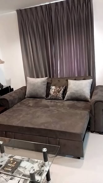 bedroom and living room of บ้านเดี่ยวให้เช่า/ขาย