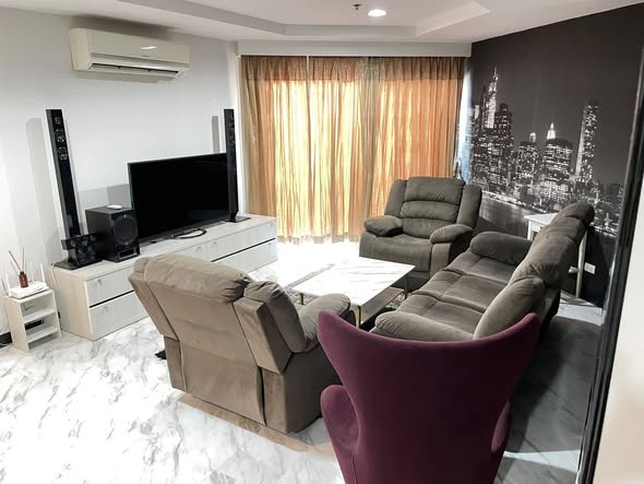 living room and bedroom and room interior of Belle Grand Rama 9