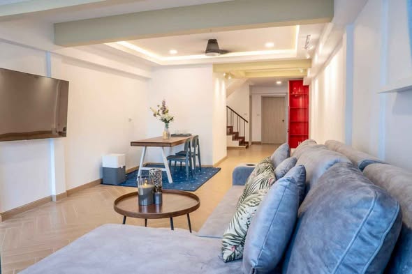 living room of Bless Town Sukhumvit 50
