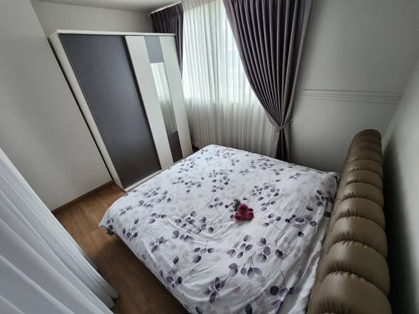 bedroom of Bliz Condo Rama IX