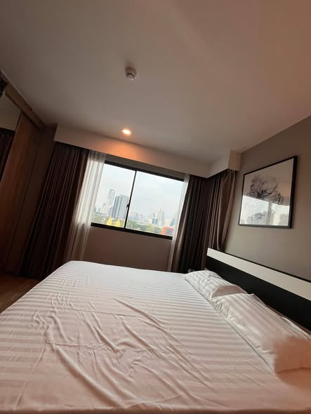 bedroom of Blossom Condo Sathon-Charoen Rat