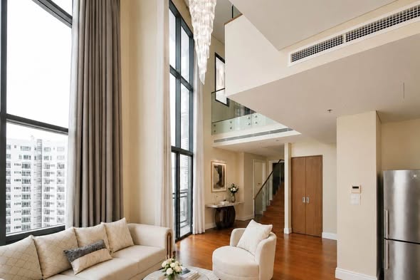 living room of Bright Sukhumvit 24