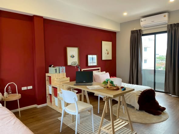 bedroom and room interior of britloft โชคชัย 4