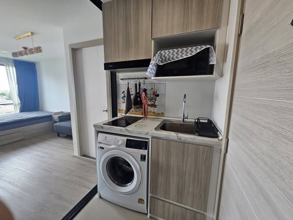 bedroom of Brompton Pet Friendly Samrong Station บรอมป์ตัน เพ็ท เฟรนด์ลี่ สำโรง สเตชั่น