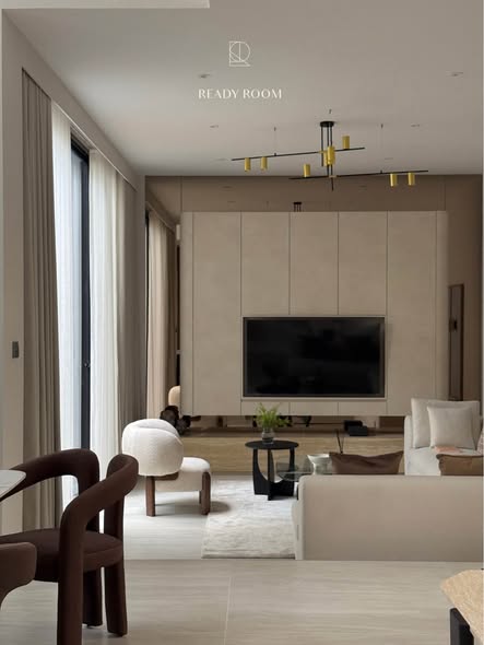 living room of บูก้าน กรุงเทพกรีฑา | Bugaan Krungthep Kreetha