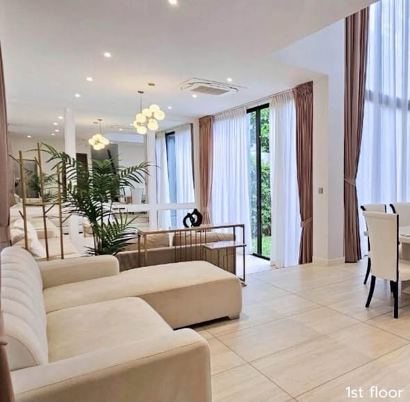 living room of บูก้าน กรุงเทพกรีฑา | Bugaan Krungthep Kreetha