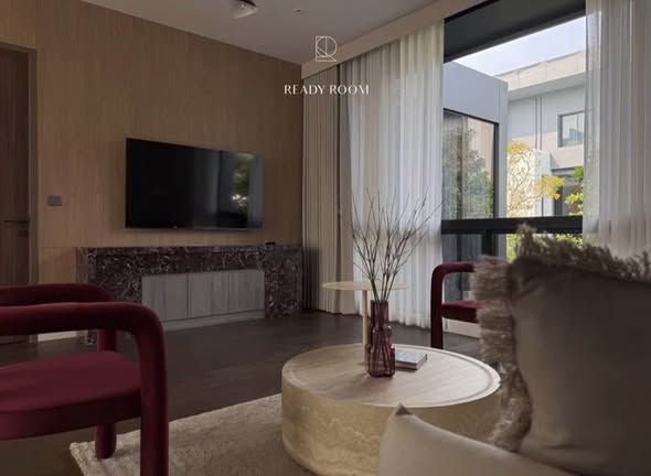 living room and room interior of บูก้าน กรุงเทพกรีฑา | Bugaan Krungthep Kreetha