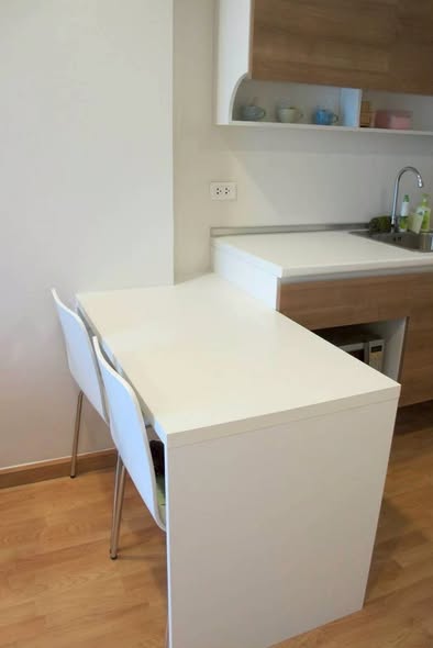 room interior and bathroom of Casa Condo Asoke-Dindaeng