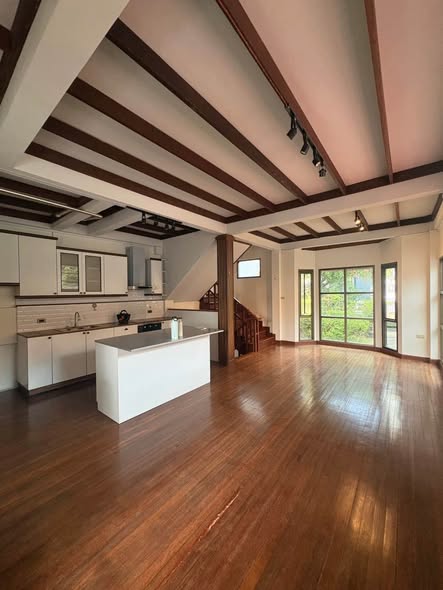 living room and room interior and kitchen of Casa Presto House Wongwan-Pinklao | Q House