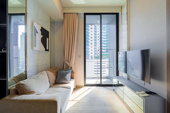 bedroom and living room and room interior of Celes Asoke