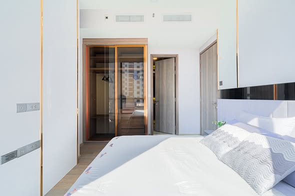 bedroom and room interior of Celes Asoke