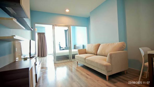 bedroom and living room and room interior of Centric Sathon-St Louis