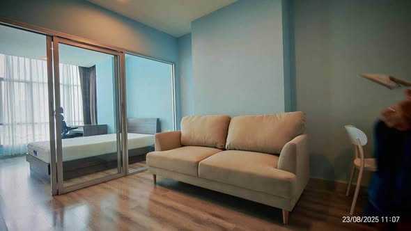 bedroom and living room and room interior of Centric Sathon-St Louis