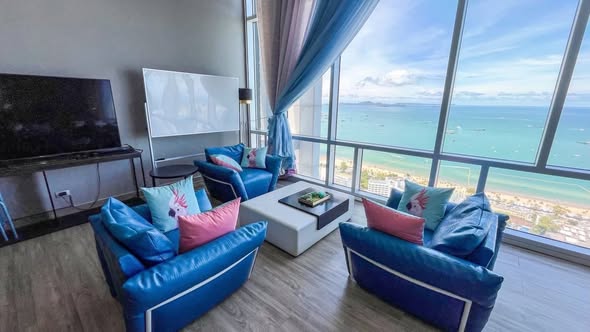 living room of Centric Sea Pattaya