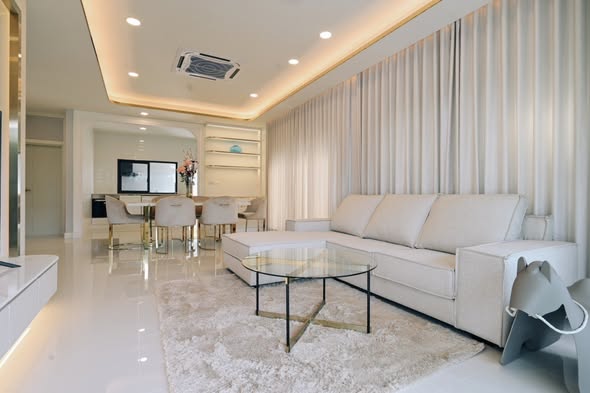 bedroom and living room of Centro Bangna