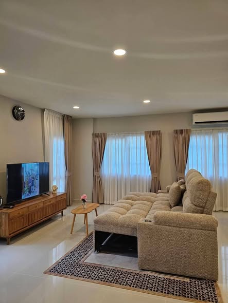 living room and bedroom of Centro Bangna