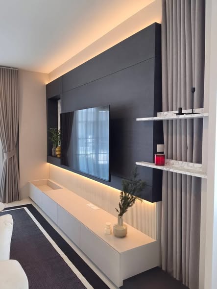 living room and bedroom and room interior of Centro Bangna