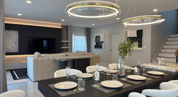 living room and room interior of Centro Bangna