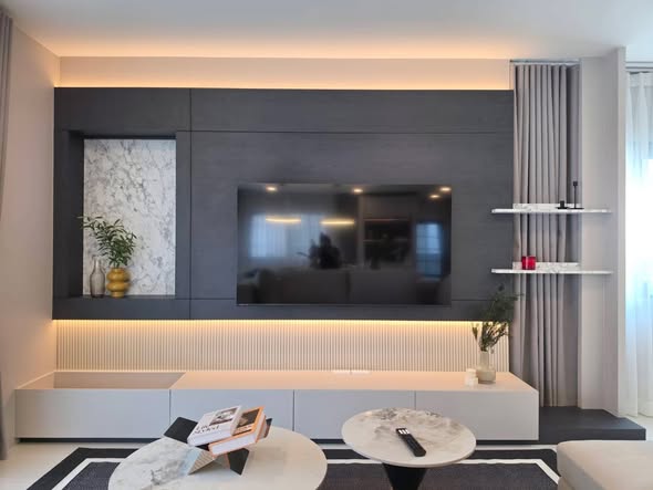 living room and room interior of Centro Bangna