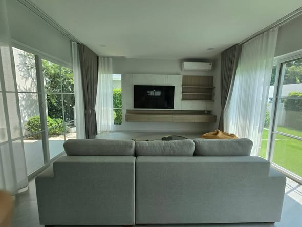 living room and room interior of Centro Bangna