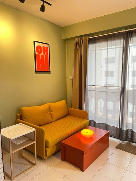 bedroom and living room of CENTURY PARK CONDO
