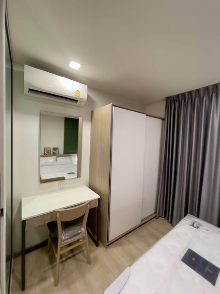 bedroom and room interior and bathroom of CHAMBERS On Nut Station, Sukhumvit Soi 81