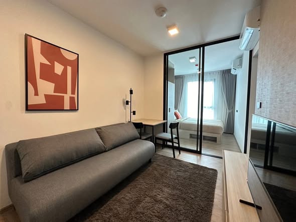 living room and bedroom of Chapter One All Ramintra
