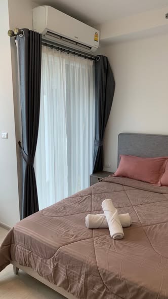 bedroom of Chapter One Eco Ratchada-HuaiKhwang