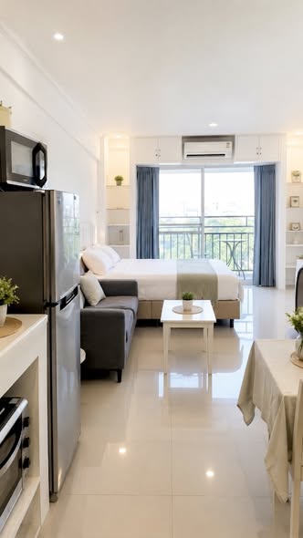 bedroom of Chomdoi Condotel—2