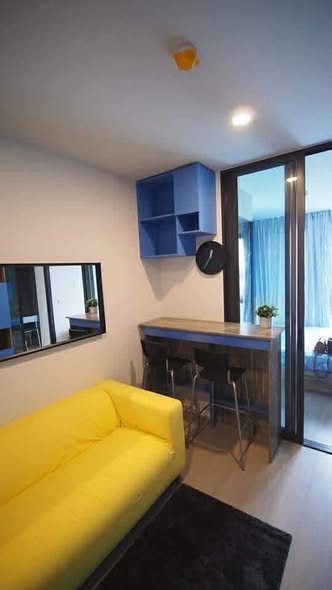 bedroom and living room of เซียล่า ศรีปทุม (CIELA Sripatum)