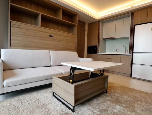 bedroom and living room of Circle Sukhumvit 31