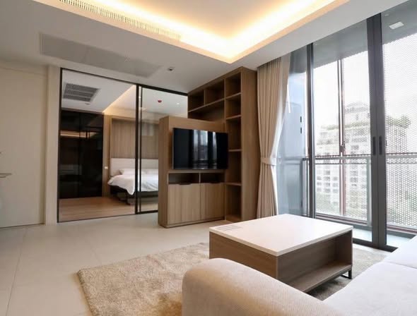 living room and bedroom of Circle Sukhumvit 31