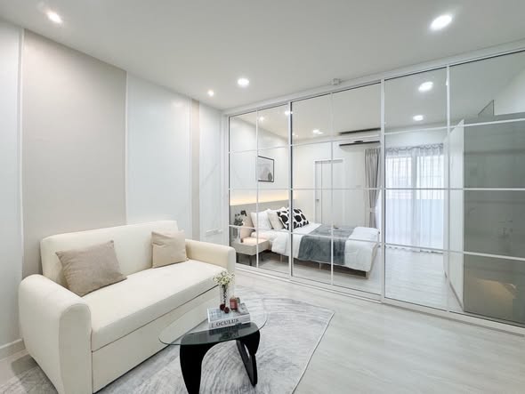 bedroom and room interior of City Home Ratchada – Pinklao.