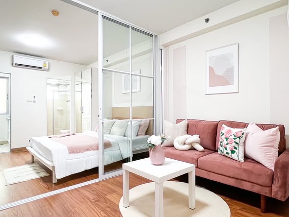 bedroom and living room and room interior of City Home Rattanathibet
