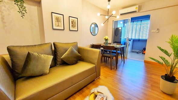 living room of City Home Tha Phra Intersection