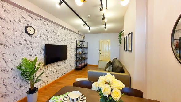 living room of City Home Tha Phra Intersection