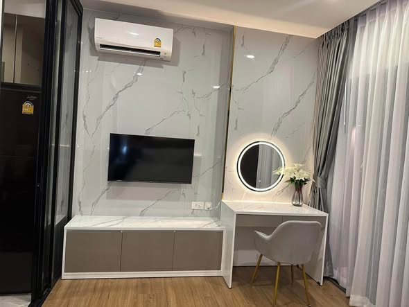 bedroom and bathroom of CLOUD Thonglor-Phetchaburi