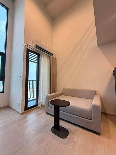bedroom and living room of COBE Kaset-Sripatum (โค้บบ์ เกษตร-ศรีปทุม)