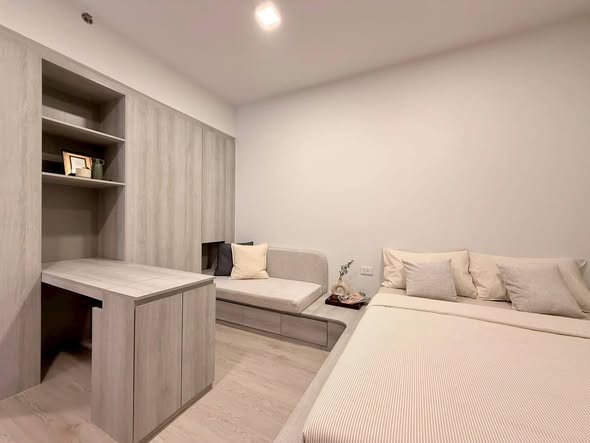 bedroom and room interior of COBE Kaset-Sripatum (โค้บบ์ เกษตร-ศรีปทุม)