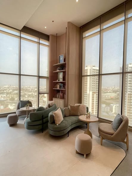 living room of COBE Ratchada-Rama 9