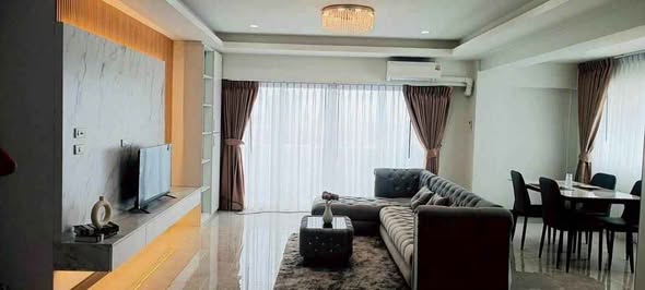 bedroom and living room of Condo a National Housing Authority Pattaya Thepprasit Branch