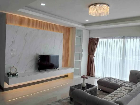 living room of Condo a National Housing Authority Pattaya Thepprasit Branch