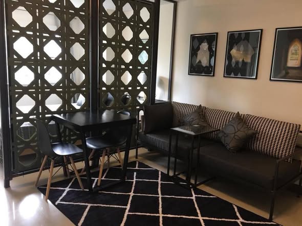 living room and room interior of Condo One Thong Lo