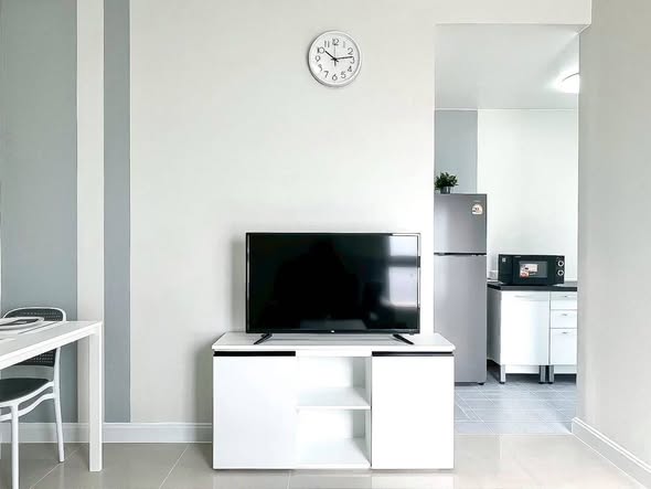 living room of Condo The Cache Rama 3 – Samrong