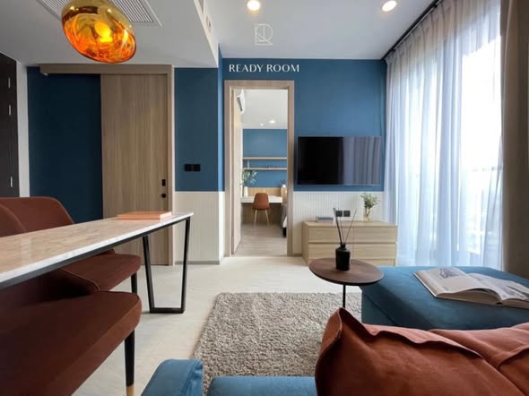 living room and bedroom and room interior of Cooper Siam