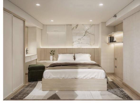 bedroom of Culture Chula คัลเจอร์ จุฬา