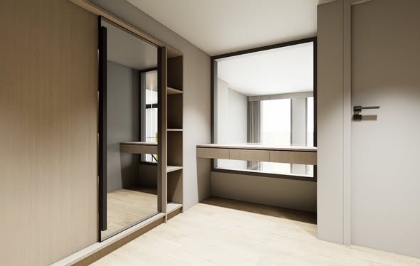 bedroom and room interior of Culture Chula คัลเจอร์ จุฬา