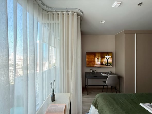 bedroom and room interior and bathroom of Culture Thonglor